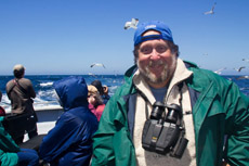 Seabird trip leader Rod Norden