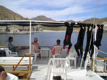 Upper deck of the Don Jose, photo by Roger Wolfe