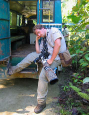 Seabird trip leader Blake Matheson